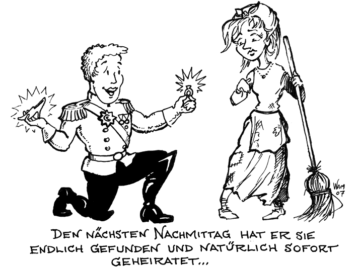 Prince marries Cinderella